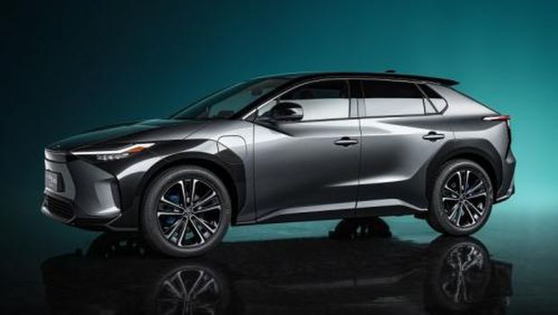 Konsep mobil listrik Toyota bZ4X.