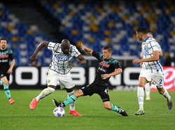 Napoli Vs Inter Imbang, 11 Kemenangan Beruntun Nerazzurri Terhenti