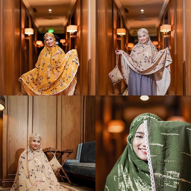 Mukena Vanessa Angel/sumber: Instagram.com/vanesza.wear Mukena Vanessa Angel