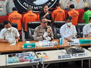 Polda Metro Bongkar Ekstasi dari Jerman-Sabu di Riau Selama 2 Bulan