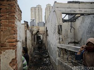 Dugaan Cekcok Suami Istri Bikin Seratusan Rumah Dilalap Api