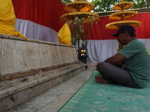 Diyakini Jadi Makam Raden Wijaya, Situs Siti Inggil Jadi Jujugan Ritual Diyakini Jadi Makam Raden Wijaya, Situs Siti Inggil Jadi Jujugan Ritual