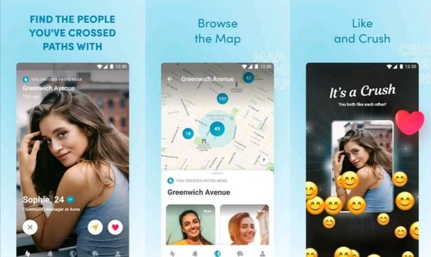 Di sini kamu dapat mencocokkan dengan orang asing secara online dengan menggunakan lokasi dan jarak yang berdekatan satu sama lain, kemudian nanti akan muncul profil lawan jenis.