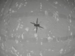 Momen Bersejarah Pertama Kali Helikopter Terbang di Mars