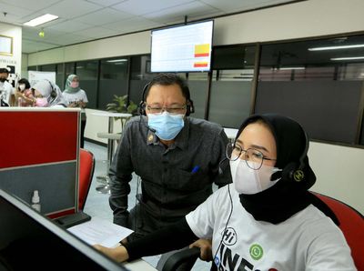 Momen Jajaran Manajemen Sapa Pelanggan Pelni