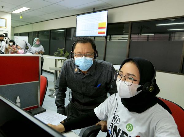 Momen Jajaran Manajemen Sapa Pelanggan Pelni
