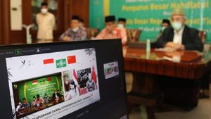Momen Silaturahmi Daring PBNU dan Dubes Tiongkok