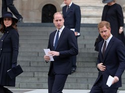 Harry dan William Tak Pernah Bicara Usai Pemakaman Pangeran Philip