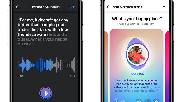 Soundbites aplikasi audio Facebook serupa Clubhouse