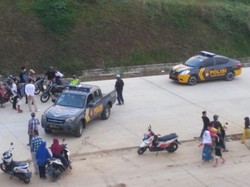 Polres Sukabumi Bubarkan Aksi Balapan Liar di Ruas Tol Bocimi