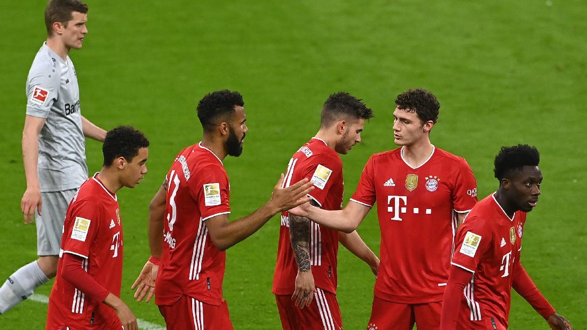 Bayern Munich menang 2-0 atas Bayer Leverkusen dalam lanjutan Bundesliga (Foto: Getty Images/Pool)