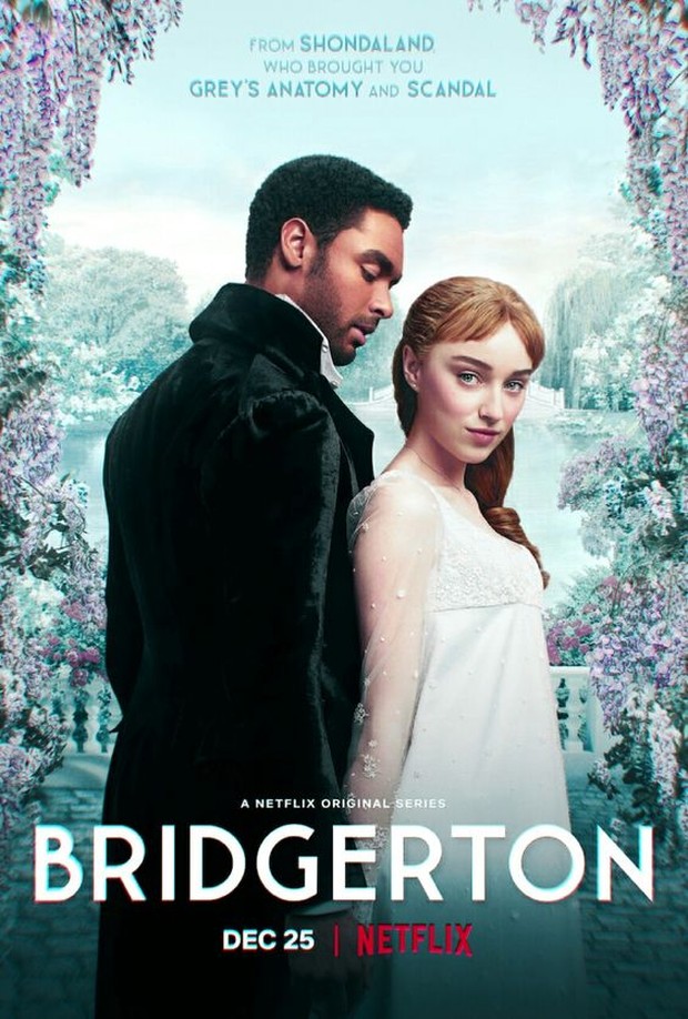Bridgerton poster/Official Netflix Poster Simon and Daphne