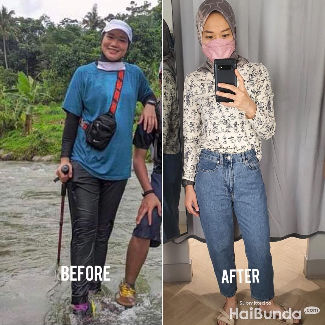 Cerita diet sukses Yuanita