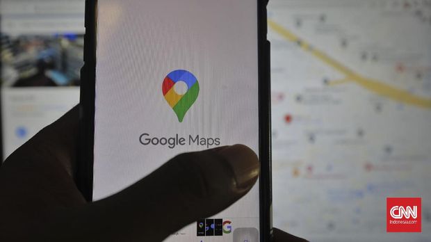 Ilustrasi Google Maps, Jakarta, Rabu, 21 April 2021.