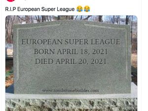 Deretan Meme Usia Pendek European Super League
