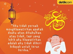 Umar Tak Khawatir Doanya Tak Terkabulkan, Mengapa?