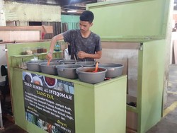 Lapak Relokasi Korban Kebakaran Pasar Minggu Mulai Ditempati