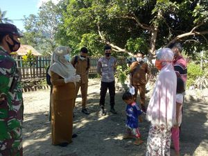 Polsek Taliwang Tracing Keluarga Positif COVID-19, Imbau Isoman
