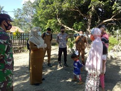 Polsek Taliwang Tracing Keluarga Positif COVID-19, Imbau Isoman