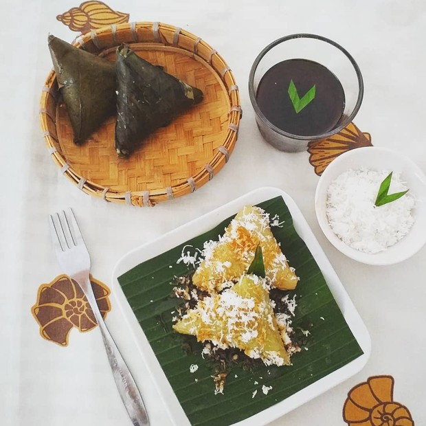 Resep kue lupis/Instagram.com/ Resep kue lupis