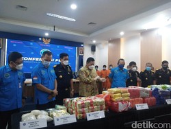 BNN Bongkar 5 Jaringan Narkoba, 212 Kg Sabu Disita