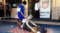 Begini Detik-detik Pembunuhan Bos Wajan di Bantul