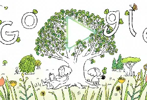 Google Doodle Ajak Tanam Pohon di Hari Bumi Google Doodle Ajak Tanam Pohon di Hari Bumi