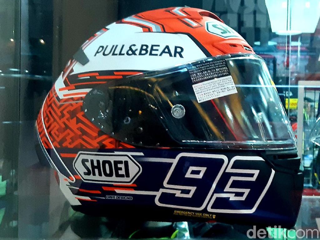 Helm Marquez Bersaudara Dijual Setara Scoopy Bekas di IIMS 2021 Helm Marquez Bersaudara Dijual Setara Scoopy Bekas di IIMS 2021
