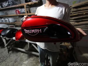 Ini Dia Tangki Custom Buatan Solo yang Kerennya Kebangetan