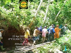 Korban Longsor di Malang Ditemukan Meninggal Dunia