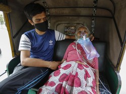 Berharganya Tabung Oksigen di India, Jadi Rebutan di Tengah Badai COVID-19