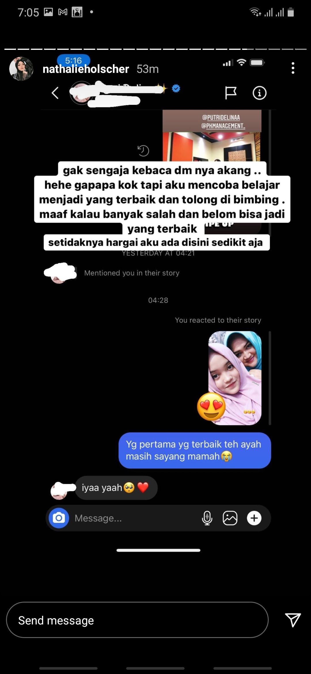 Nathalir Holscher tak sengaja baca DM Sule bilang masih sayang Lina Jubaedah