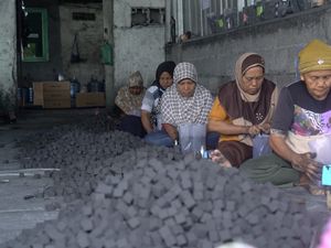 Top! Emak-emak Ekspor Arang saat Pandemi, Kantongi Rp 2,5 M