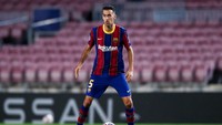 Di nomor empat ada Sergio Busquets, gelandang tengah Barcelona ini digaji sebesar 1,91 juta Euro per bulan atau setara Rp 30 miliar (Getty Images)