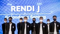 Rans Cilegon FC mengenalkan para pemain yang bergabung dalam klub tersebut di Kemayoran, Jakarta, Jumat (23/4/2021).