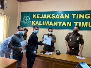 Aksi Mahasiswa Kaltim Tagih Janji Kejagung Tuntaskan Kasus