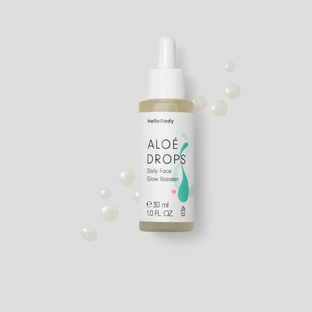 aloe drops daily face glow booster