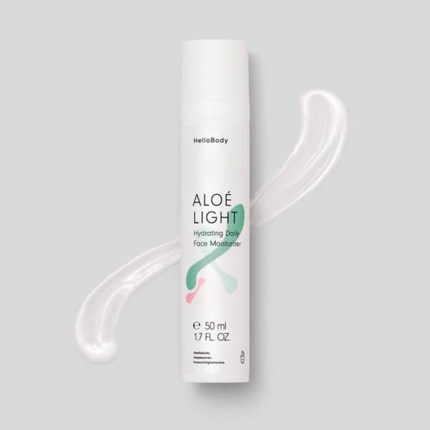 aloe light hydrating daily face moisturizer