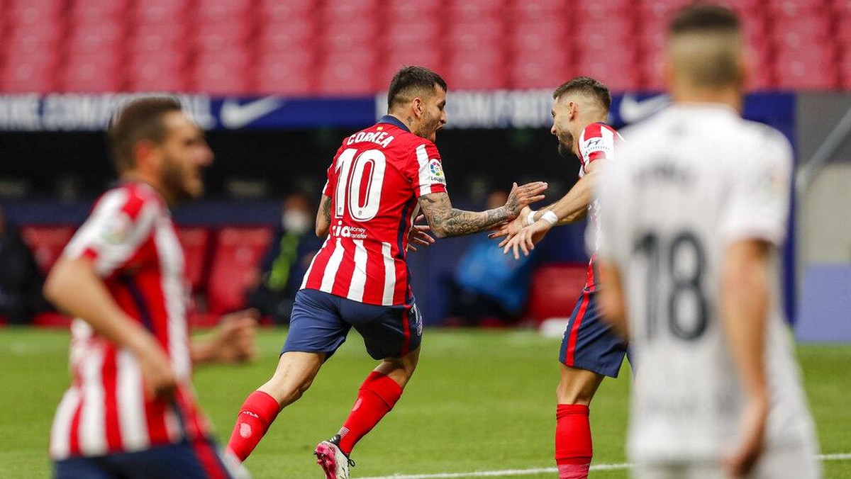 Atletico Madrid ke puncak LaLiga lagi usai kalahkan Huesca 2-0 (AP/Manu Fernandez)