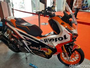 Inspirasi Honda ADV 150 Pakai Livery MotoGP Inspirasi Honda ADV 150 Pakai Livery MotoGP