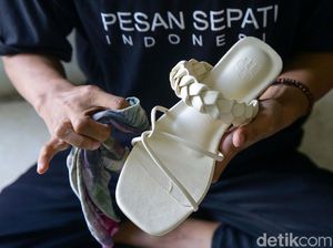Sepatu Wanita Karya Anak Bangsa Ini Tembus Pasar Luar Negeri