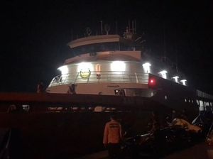 Basarnas Makassar Kirim KN Kamajaya Cari KRI Nanggala-402