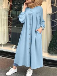 Mix n Match Loose Dress yang Nyaman 