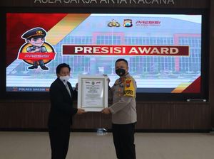 Inovasi dan Pelayanan Polisi di Gresik Diganjar Presisi Award