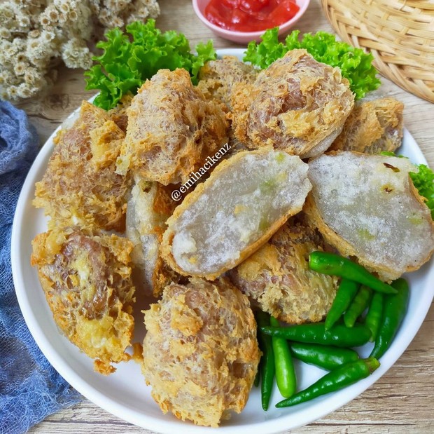 Potret tahu walik yang crispy nan gurih.