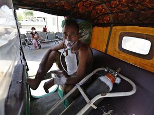 Penampakan Kereta Api Jadi Bangsal Isolasi Corona di India Penampakan Kereta Api Jadi Bangsal Isolasi Corona di India