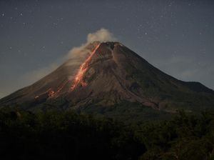 Potret Awan Panas Guguran Merapi Hari Ini