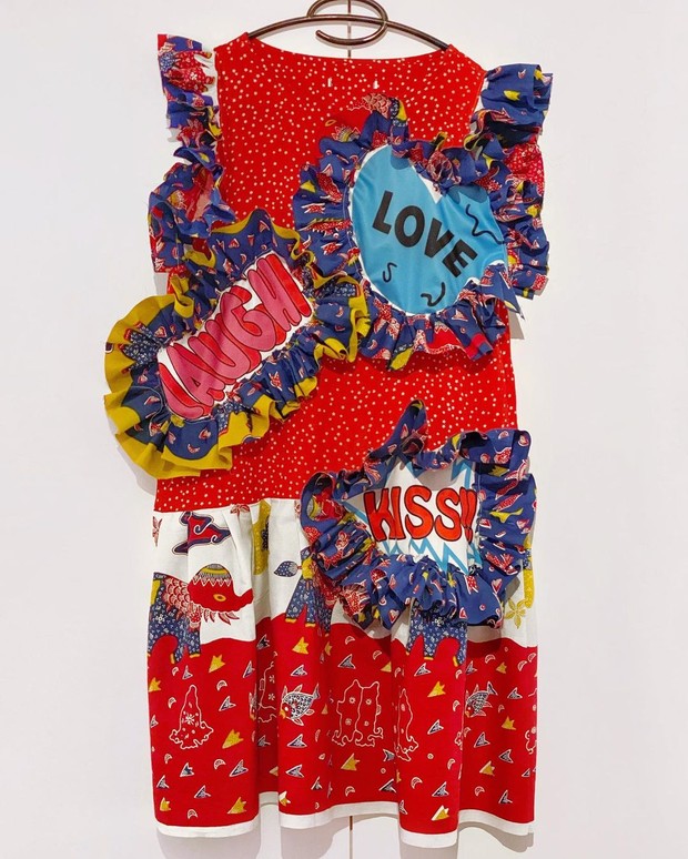 Batik Tampil Lebih Pop Up/www.instagram.com/dianarikasari Batik Tampil Lebih Pop Up