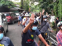 Protes Otak Kudeta Myanmar Hadiri KTT ASEAN, 2 Pendemo Ditangkap