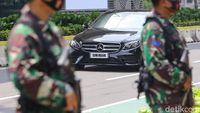 Pelat Khusus Tamu Negara Mejeng di Mobil Dinas KTT ASEAN